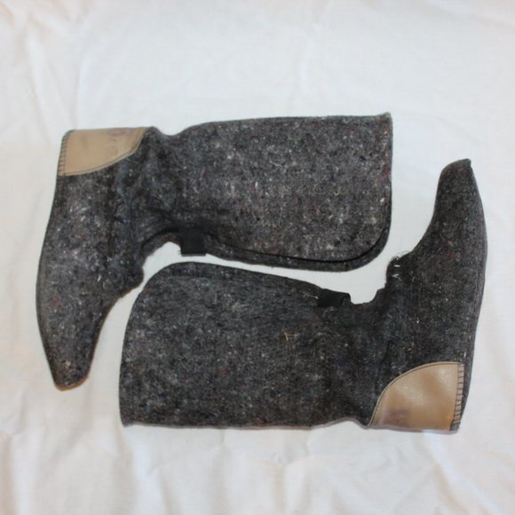 White's 14" Gray Black Elk Guide Pac Boots Leather Insulated Men's 6 Women's 8 - Picture 8 of 14